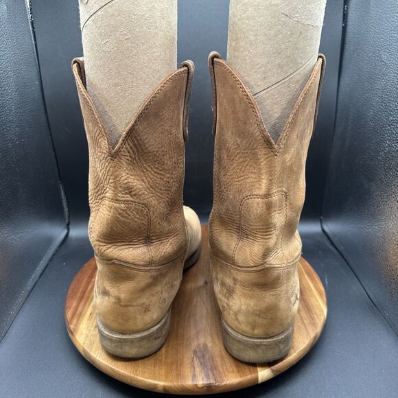 Georgia Farm and Ranch Men's Size 10 EE Wide Work Boots Brown Pull On  G5814 - Picture 4 of 8